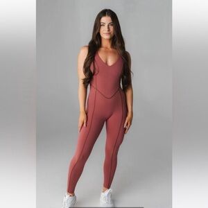 Vitality Cloud II™ X Jumpsuit - Rosewood Contrast